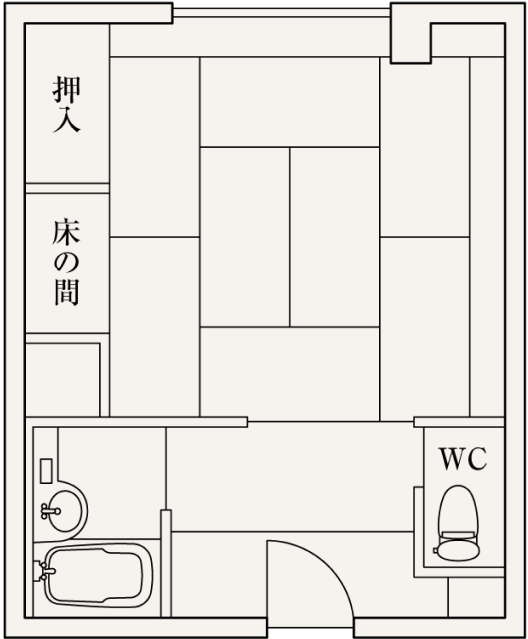 和室8畳図面